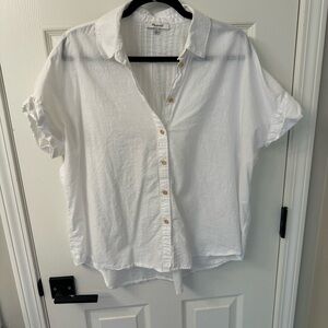 Madewell Linen-Blend Button-Up